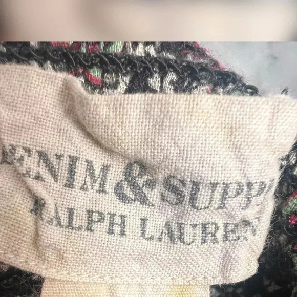 Denim & Supply Ralph Lauren Smocked Faux Wrap Gaucho Boho Granola Gypsy Pants XS - Picture 3 of 4